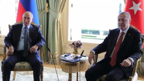 Ердоган се срещна с Путин и с Меркел в Истанбул