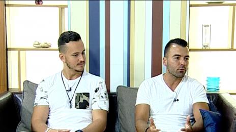 "Щрихи от утрото" (21.09.2017) - "Минути за култура"  - Велин Михайлов и Крис Попов
