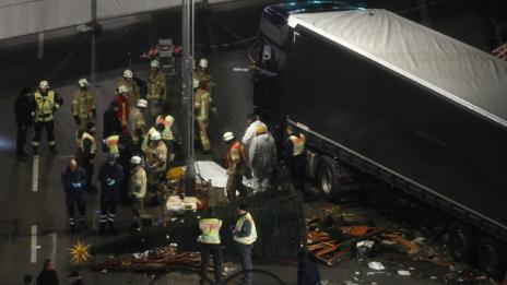 Камионът от терористичната атака в Берлин може да бъде превърнат в музеен експонат