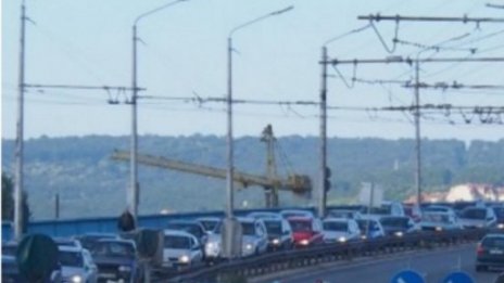 Катастрофа затапи "Аспаруховия мост" тази сутрин