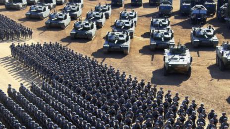 Мощен военен парад в Китай, до последно беше в тайна 