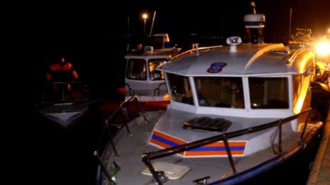 Десет загинали при сблъсък между катамаран и баржа в река Волга
