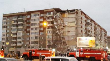 Жертвите на рухналата сграда в Ижевск - 5, извадиха три деца