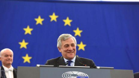 Антонио Таяни е новият шеф на Европейския парламент