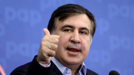 Спряха влака на Саакашвили, бил без нужните документи  