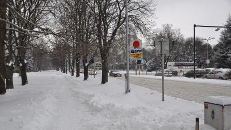 Информация за зимната обстановка в община Варна към 18 ч.