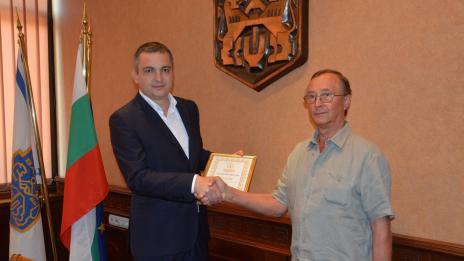 Иван Портних отличен за принос в развитието на славянската култура