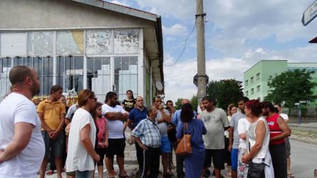 Ромски протест в Благоевград заради убит