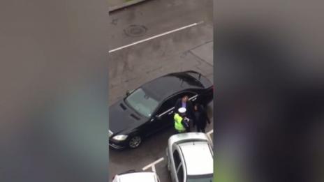 Авторът на клипа с колата на НСО: Десислава Радева беше в автомобила