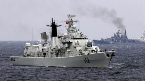 Китайски кораби проведоха бойни учения в Средиземно море на път за Санкт Петербург