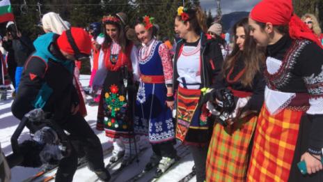 Голямото ски спускане по носии