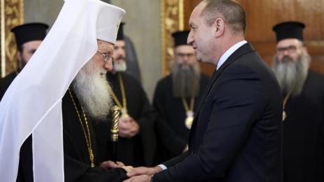 Президентът и патриархът се обединиха около отстояването на нравствените ценности