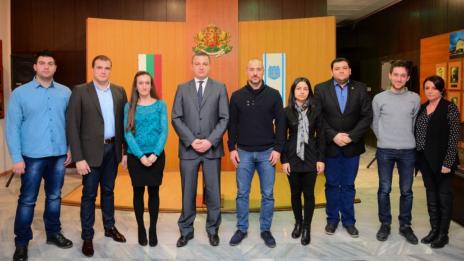 Кметът се срещна със студенти