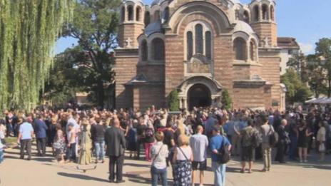 Стотици се сбогуваха с Димитър Цонев