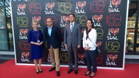 Министър Грудев откри българския щанд на Международното изложение SIAL в Париж