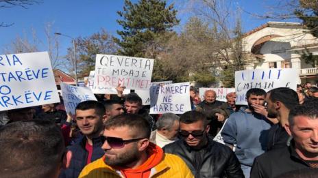 Хиляди албанци на бунт с искане за предсрочни избори 