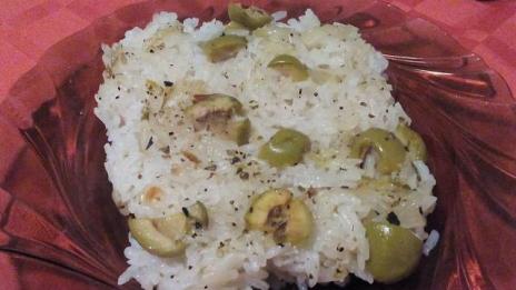 Ориз със зелени маслини