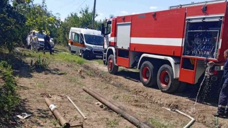 134 пожара са ликвидирани за последното денонощие в страната