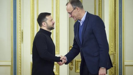 Мерц пристигна в Киев