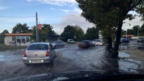 Пороят снощи причини хаос в Пловдив