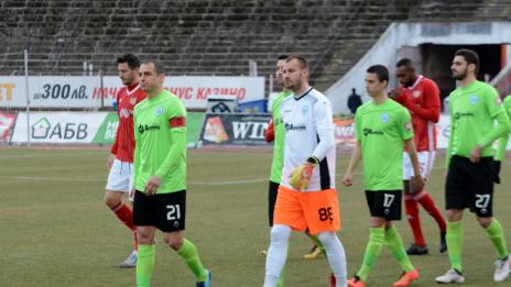 Вратарят на Черно море бе избран за играч на мача
