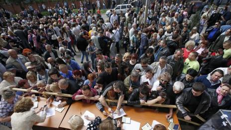 Избори в сепаратистките области в Източна Украйна