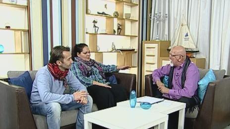Тв "Черно море"- Минути за култура- гостуват актьорите Гергана Арнаудова и Стоян Радев 29.02.2016