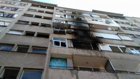 Неизправна газова бутилка подпали апартамент в „Трошево“