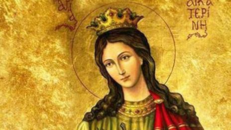 Днес почитаме Света Великомъченица Екатерина