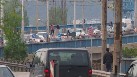 ПТП затапи Аспаруховия мост във Варна