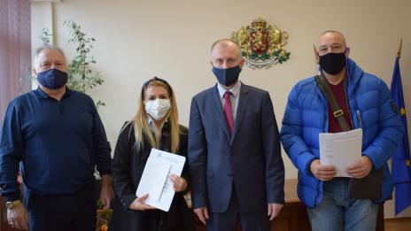 Нови стажант-юристи прие Варненският окръжен съд