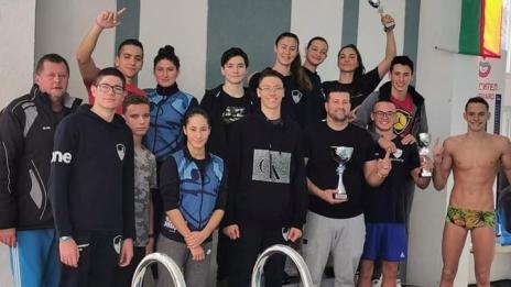 ПСК „Черно море“ води най-много плувци на държавното при мъжете