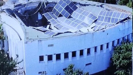 Мъж пострада при ремонтни дейности в аулата на Нов български университет