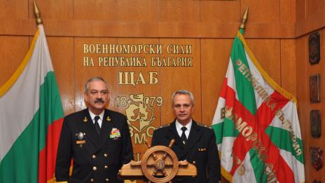 Началникът на ВМС на Румъния  Александру Мършу пристигна във Варна