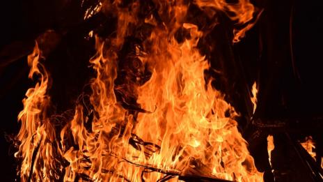 Жена пострада при пожар край Варна