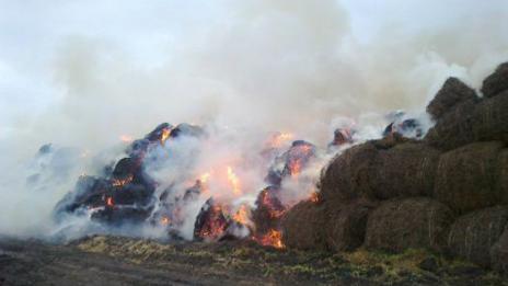 10-годишно момиченце причини голям пожар в баташко село