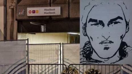 Фоторобот на издирван за взрива в метрото в Брюксел  