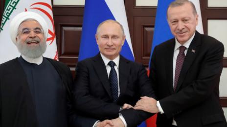 Русия, Турция и Иран обсъдиха ситуацията в Сирия 