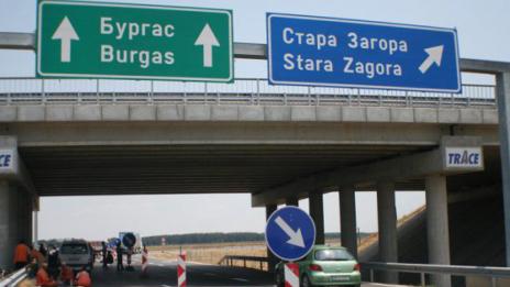 ТИР премаза човек на магистрала ''Тракия''