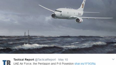 Американски разузнавателен самолет прихванат от руснаците над Черно море
