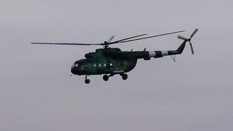 Хеликоптер Ми-8 се разби в Русия