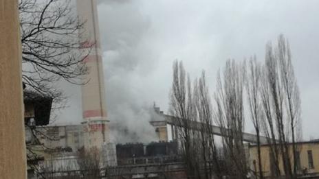 ТЕЦ „Република” в Перник спря работа заради пожар