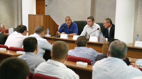 Бойко Борисов инспектира Североизтока