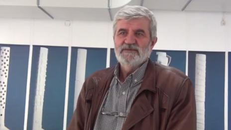 Скулптура на Зиятин Нуриев показва Галерия 8
