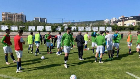 Черно море се подготвя усилено за срещата с Левски
