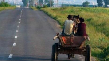 Автомобил помете каруца край Варна
