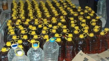 3000 л алкохол менте къта хотел в Слънчев бряг