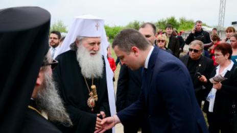 Кметът Иван Портних участва в честванията по повод 1150 години от Покръстването