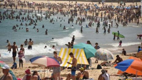 Жега в Австралия - живакът удари 46°C