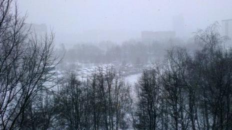 Снегът тръгна от Москва към София